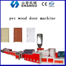 shansu brand CHINA PVC WPC DOOR MAKING MACHINE / WPC HOLLOW BOARD MACHINE shansu brand